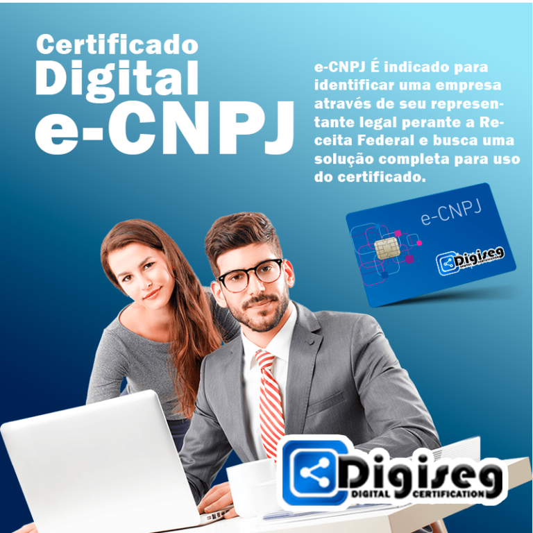 Certificado Digital E CNPJ Digiseg Certificadora 2023